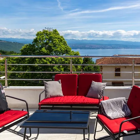 Villa Nino With View - Lovran By Guide Tulisevica